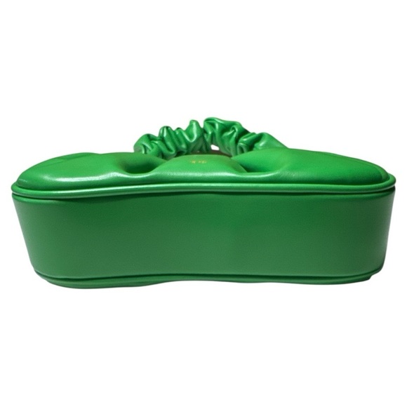 JW PEI Gabbi Green Ruched Vegan Hobo Bag - Picture 6 of 11